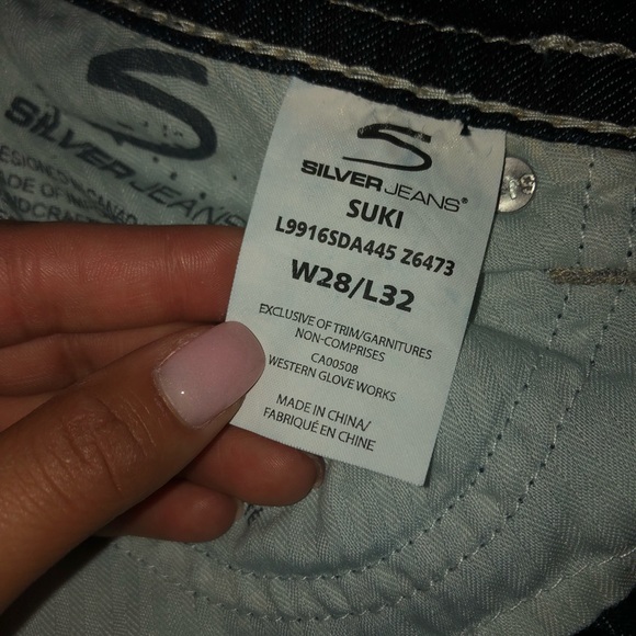 Silver Jeans Co. Mid Rise Jean, Size W28/L32 - Picture 4 of 4